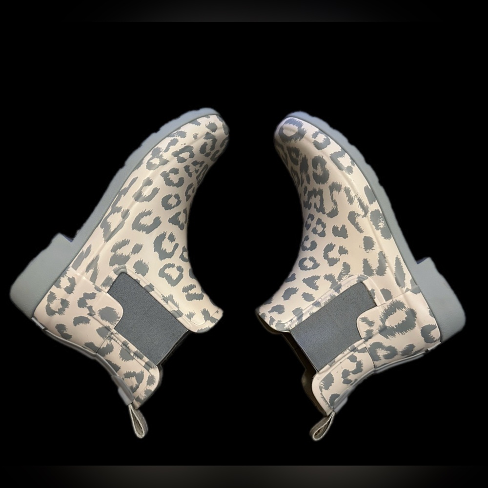 HUNTER BOOT - REFINED LEOPARD CHELSEA BOOTIES‎